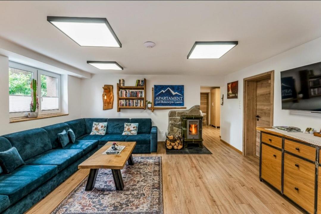 Apartament Pod Bukowym Lasem Meszna Eksteriør billede